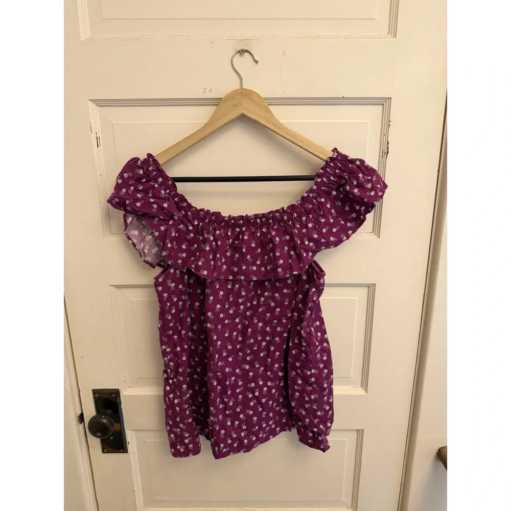 purple floral
